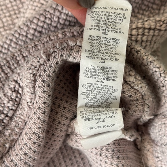 Sweaty Betty Restful Bouclé
Half Zip Pullover Sweatshirt Womens 4 Pink Gray - Picture 5 of 6